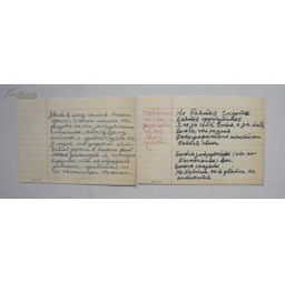 民國(guó)布面精裝版《馬克思、恩格斯關(guān)于<資本論>的通信集》與其中的手寫(xiě)卡片